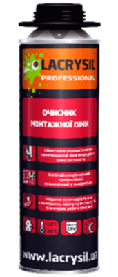 ОЧИСНИК МОНТАЖНОЇ ПІНИ 500 мл 4823046110412 фото