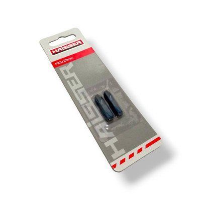 Біти магнітні PZ3x25mm 2шт в блістері HAISSER 2715505 фото