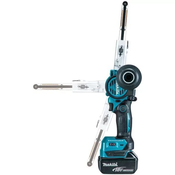 Акумуляторна стрічкова шліфувальна машина Makita DBS180Z LXT 18В 9х533мм DBS180Z фото