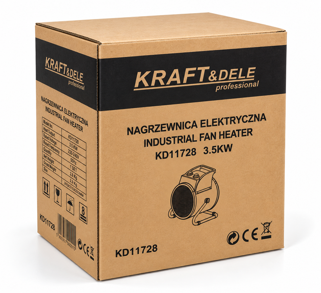 Теплова гармата Kraft&Dele KD11728 (3.5 кВт) KD11728 фото