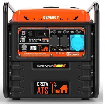 енератор інверторний бензиновий GENERGY CRETA ATS 7,2 кВт 240017090 240017090 фото