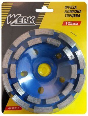Фреза алмазная 125*22,23 Werk 4432610 фото
