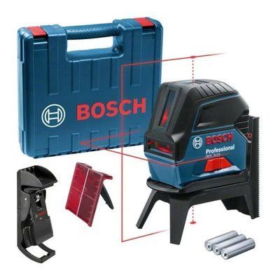 Нівелір лазерний комбінований 15 м BOSCH GCL 2-15 + тримач RM 1 +3хLR6 0601066E00 фото