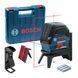 Нівелір лазерний комбінований 15 м BOSCH GCL 2-15 + тримач RM 1 +3хLR6 0601066E00 фото 1