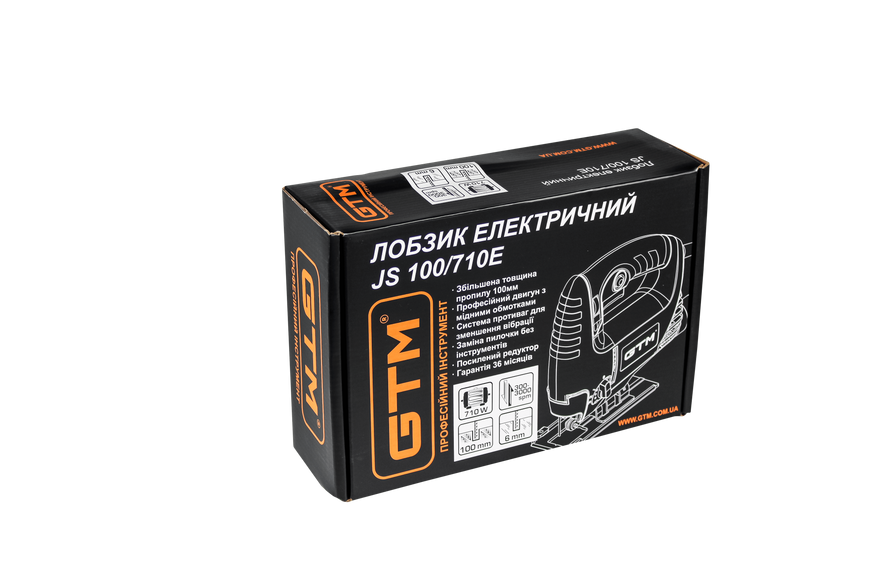 Лобзик JS100/710E 710Вт, 300-3000ход/хв, Quick Fix, дерево/кол.мет/сталь - 100/20/10мм 2561 фото